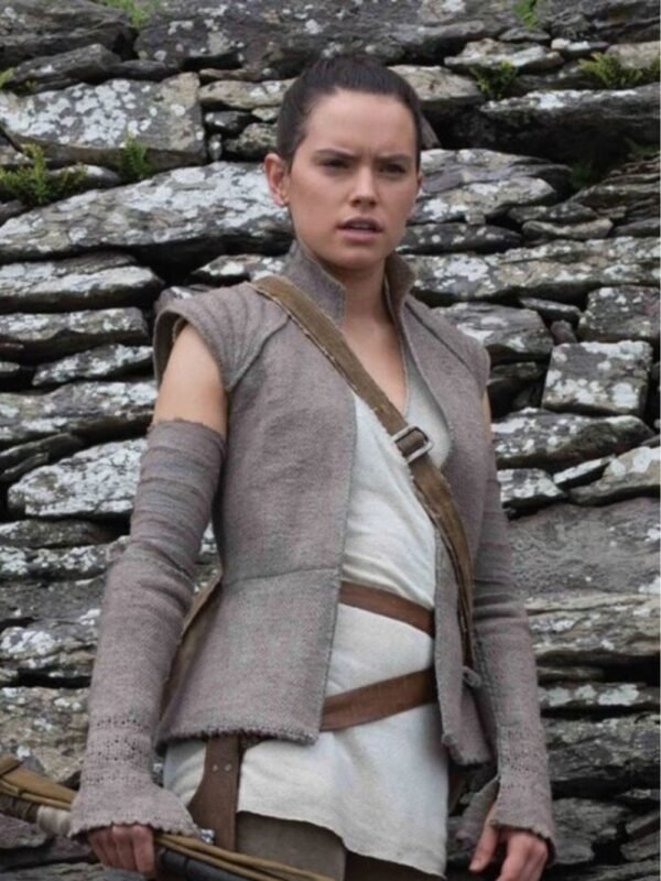 Star Wars The Last Jedi Rey Grey Vest