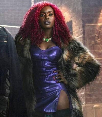 Starfire Titans Fur Leather Coat