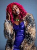 Starfire Titans Fur Leather Coat