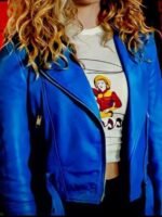 Stargirl Courtney Whitmore S02 Blue Biker Jacket