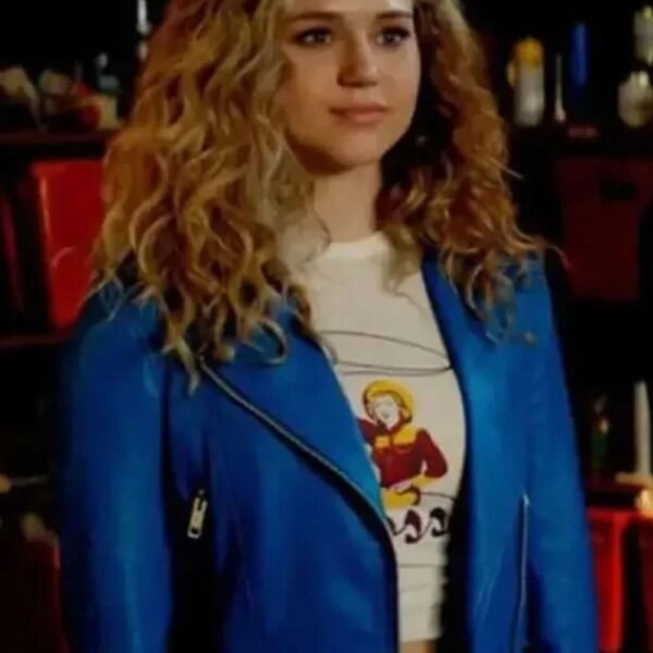 Stargirl Courtney Whitmore S02 Blue Biker Jacket