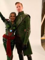 Stargirl Henry King Brainwave Green Leather Coat