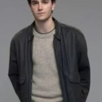 Stargirl S02 Rick Tyler Black Leather Jacket