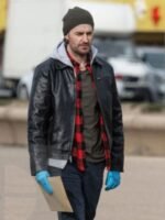Stay Close S01 EP03 Ray Levine Black Leather Jacket