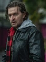 Stay Close S01 EP03 Ray Levine Black Leather Jacket