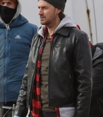 Stay Close S01 EP03 Ray Levine Black Leather Jacket