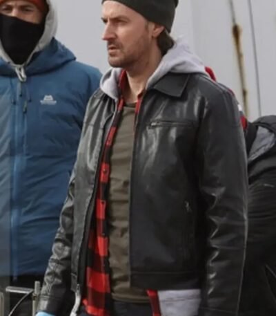 Stay Close S01 EP03 Ray Levine Black Leather Jacket