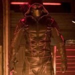 Stephen Amell Crisis On Earth X Black Hooded Jacket