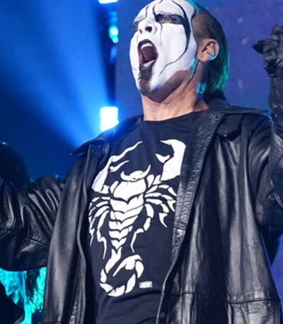 Steve Borden WWE Sting Long Coat