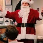 Steve Carell The Office Santa Claus Red Costume Jacket