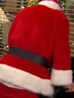Steve Carell The Office Santa Claus Red Costume Jacket
