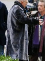 Steve Martin Only Murders In the Building Black Long Fur Coat