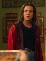 Stranger Things Eleven Red Hooded Coat