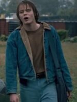 Stranger Things Jonathan Byers Sherpa Denim Jacket