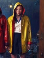 Stranger Things Max Mayfield Red and Yellow Coat