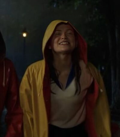Stranger Things Max Mayfield Red and Yellow Coat