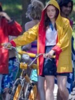 Stranger Things Max Mayfield Red and Yellow Coat
