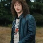 Stranger Things S04 Eddie Munson Black Leather Jacket