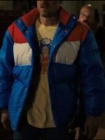 Stranger Things S04 Jim Hopper Blue Parachute Puffer Jacket