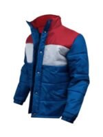 Stranger Things S04 Jim Hopper Blue Parachute Puffer Jacket