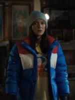 Stranger Things S04 Joyce Blue Puffer Jacket