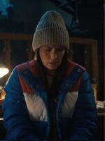 Stranger Things S04 Joyce Blue Puffer Jacket