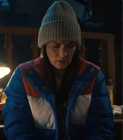 Stranger Things S04 Joyce Blue Puffer Jacket
