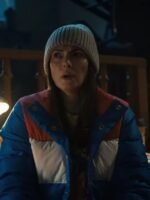 Stranger Things S04 Joyce Blue Puffer Jacket