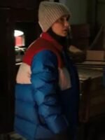 Stranger Things S04 Joyce Blue Puffer Jacket