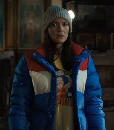 Stranger Things S04 Joyce Blue Puffer Jacket