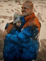 Stranger Things S04 Joyce Blue Puffer Jacket