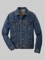 Stranger Things S4 Mike Wheeler Blue Denim Jacket