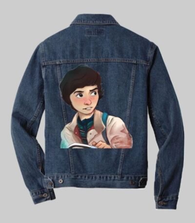 Stranger Things S4 Mike Wheeler Blue Denim Jacket