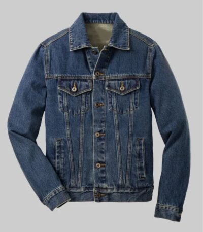 Stranger Things S4 Mike Wheeler Blue Denim Jacket