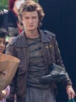 Stranger Things Steve Harrington Leather Jacket