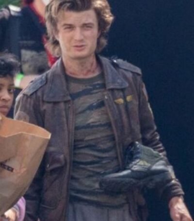 Stranger Things Steve Harrington Leather Jacket