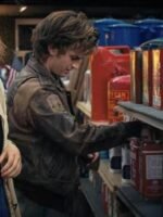 Stranger Things Steve Harrington Leather Jacket