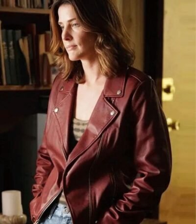 Stumptown S02 Dex Parios Red Biker Jacket