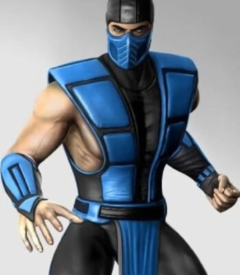 Sub Zero Mortal Kombat Blue Vest