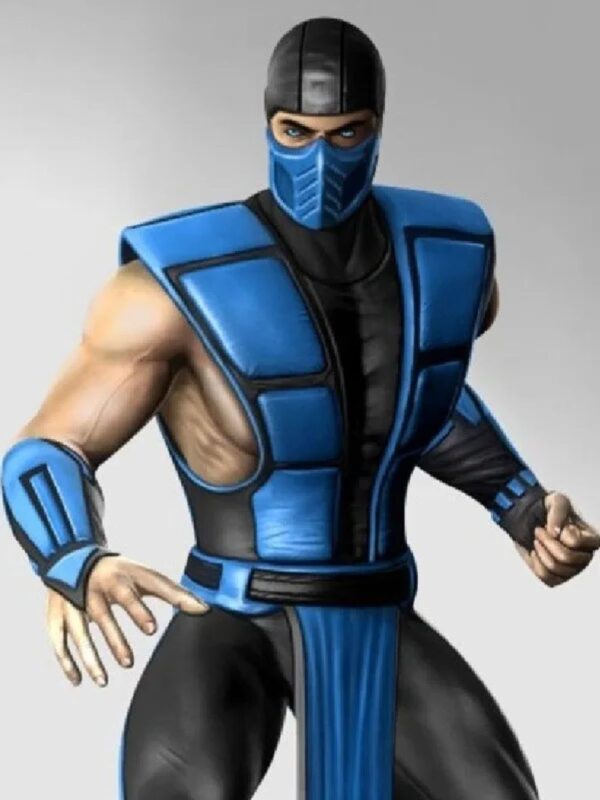 Sub Zero Mortal Kombat Blue Vest