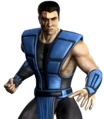 Sub Zero Mortal Kombat Blue Vest