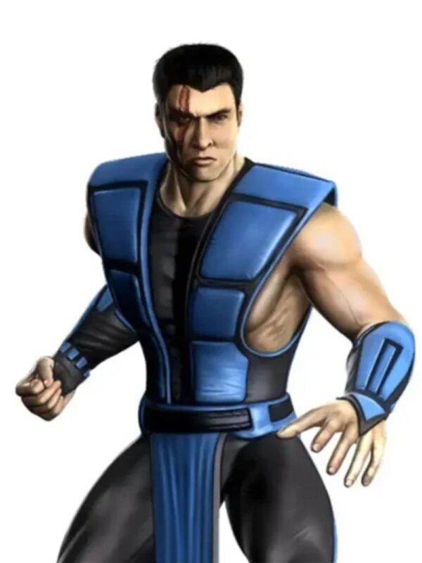 Sub Zero Mortal Kombat Blue Vest