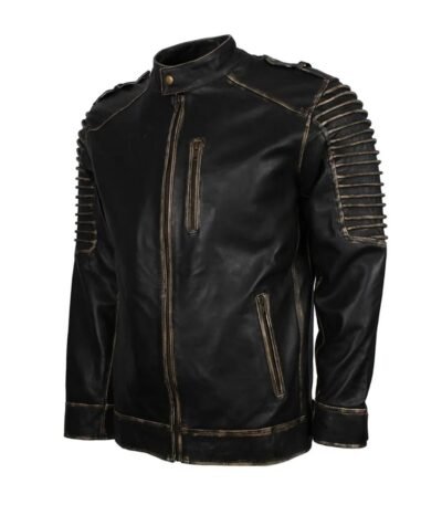 Suicide Squad Joker Black Biker Jacket
