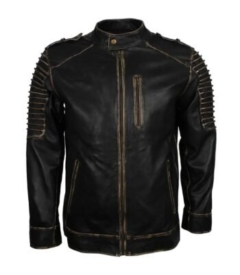 Suicide Squad Joker Black Biker Jacket