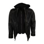 Suicide Squad Joker Black Biker Jacket
