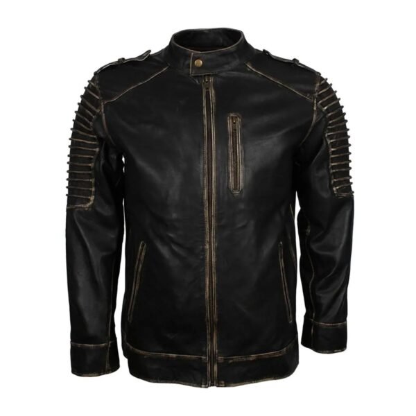 Suicide Squad Joker Black Biker Jacket