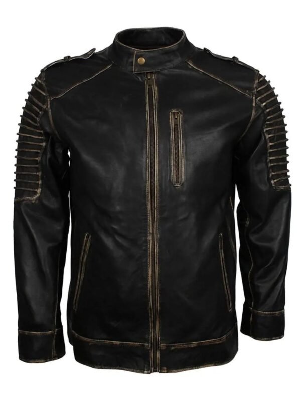 Suicide Squad Joker Black Biker Jacket