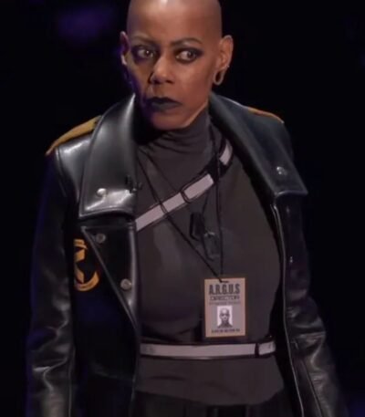 Suicide Squad Kill The Justice League Debra Wilson Leather Jacket