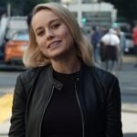 Super Bowl Nissan Commercial Ad Brie Larson Leather Jacket