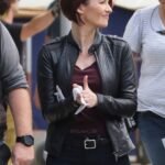 Supergirl Alex Danvers Leather Black Jacket